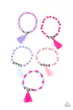 Load image into Gallery viewer, 1 pack 6 Lil Precious Wood Beaded Bracelets
