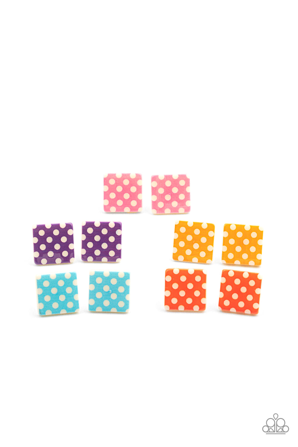 1 pack of 3 Lil Precious Polka Dot Earrings
