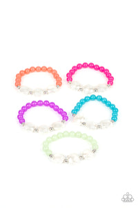 1 pack of 5 Sea Shell Lil Precious Bracelets