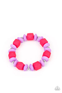 1 pack of 6 of Lil Precious Vibrant Bracelets