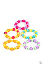 Load image into Gallery viewer, 1 pack of 6 of Lil Precious Vibrant Bracelets
