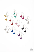Load image into Gallery viewer, 1 pack of 5 Butterfly Earrings
