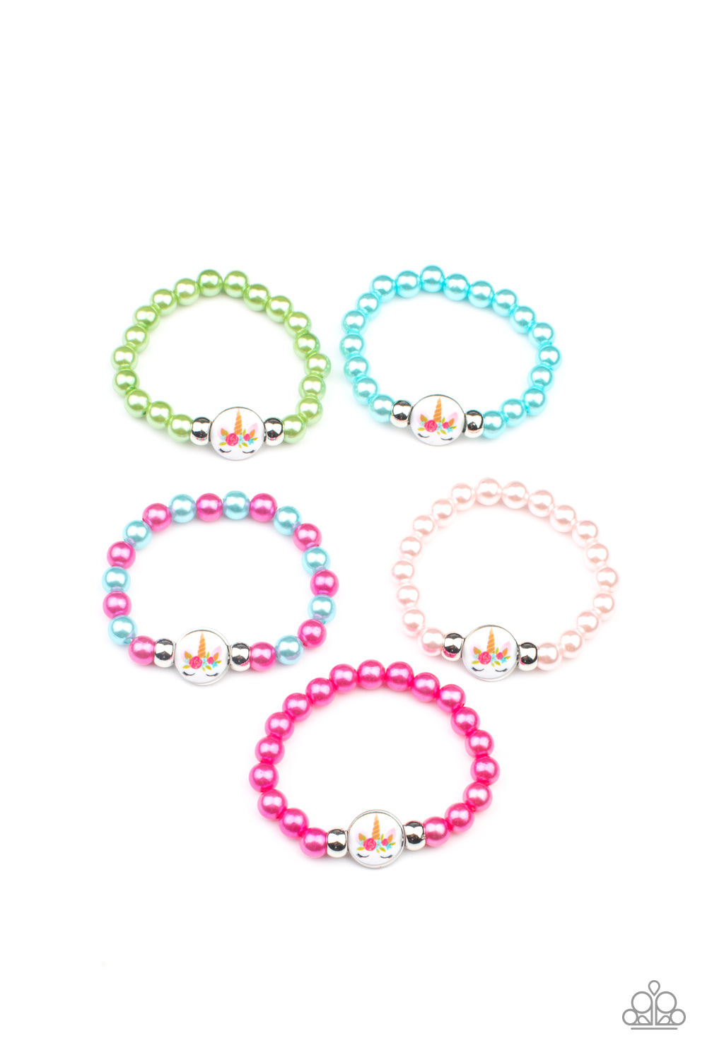 1 pack of 5 Lil Precious Unicorn Bracelets